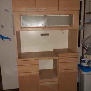 木製キッチン収納棚売ります。