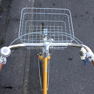 美品車＞Fiona 内装3段変速・27インチ自転車・ゴールド