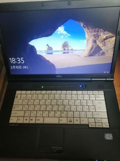 富士通 高性能第2世代Core i5搭載 メモリ4G HDD250G ブルーレイ交換済み　大画面15.6インチ　Wifi対応 最新Windows10搭載