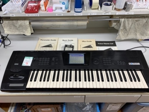 【ジョグダイヤル誤動作、フロッピードライブ認識せず】KORG シンセサイザー　トリニティ　【ハードオフ八王子めじろ台店】