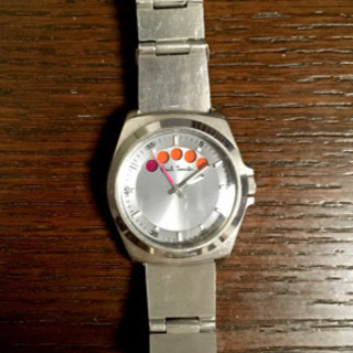 男性用時計　ポールスミス ファイブアイズ （シルバー）6000円