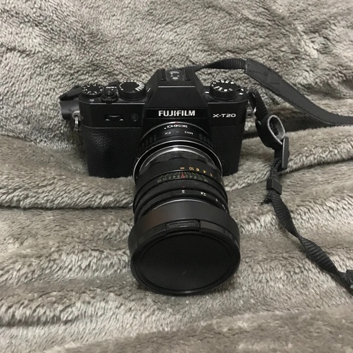 【個別販売可能です】富士フイルムX-T20、Helios-44-2単焦点レンズ