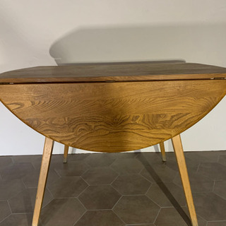 アーコール　ercolドロップリーフテーブル　愛知県なら無料自社配送OK