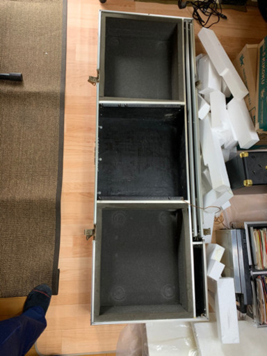 ターンテーブル ハードケース 2台+ミキサースペース ローディー