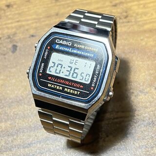 【CASIO】チープカシオ A168WA-1