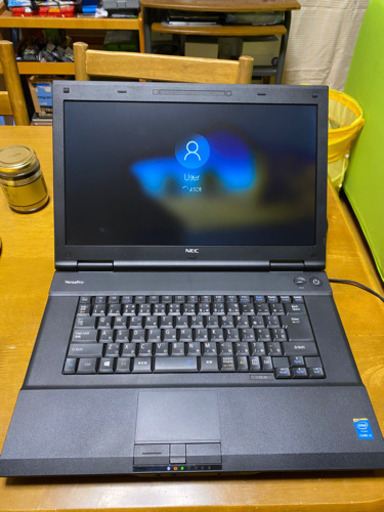 NEC ノートパソコン　SSD 480GB　core i3 4000M  メモリー　6GB
