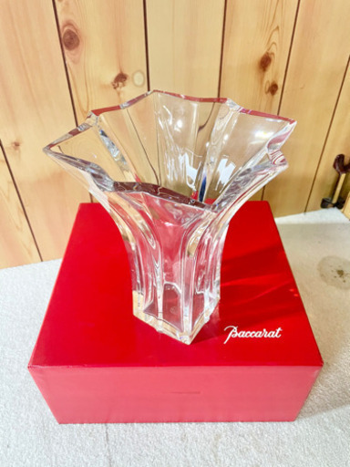 バカラ Baccarat ブーケ Bouquet フラワーベース 花瓶 クリスタ