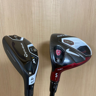 最終値下げ】レフティ TaylorMade M1 UT4番21° ＋NIKE 5Wセット