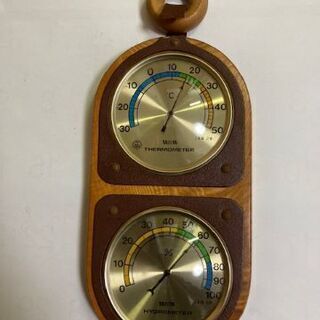 温度計と湿度計 （さしあげます）
