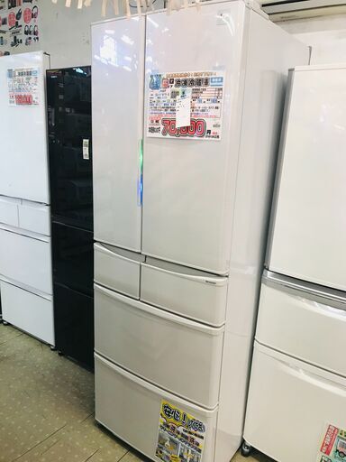 SHARPシャープ 465L 5ドア冷蔵庫 SJ-PF47Y-S