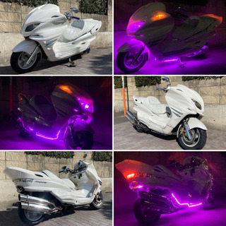 大人気カラー‼︎【YAMAHA マジェスティ】オールホワイトフルカスタム 