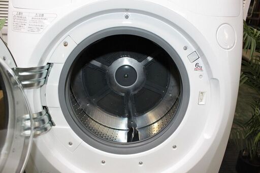 R2687) TOSHIBA 中古東芝 TW-Z400L W ドラム式洗濯乾燥機 洗濯9.0kg/乾燥6.0Kg 左開き グランホワイト  2015年製! 洗濯機 店頭取引大歓迎♪ - 洗濯機