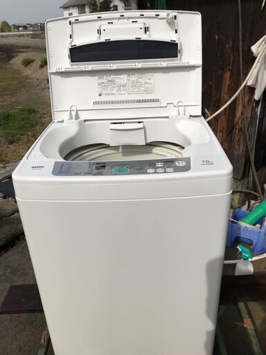 ★サンヨー７ｋ★全自動洗濯機★６８００円★風乾燥★試運転済み★下見OKです。