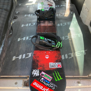 【値下げしました】スノーボード3点セット+ウエア＋ケース付き