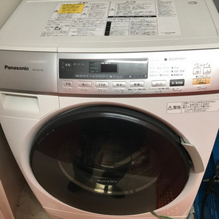 Panasonic製全自動ドラム式洗濯乾燥機110ℓ