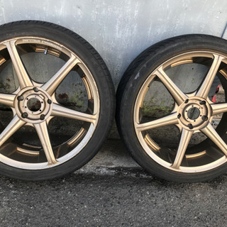 ZEIT 225/40-18インチ +48 114.3 73mm 5穴 ホイール