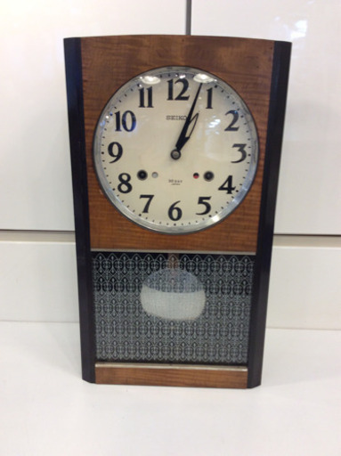 中古品 振り子時計 SEIKO 昭和レトロ