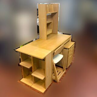 無印 無印良品 デスク 机 作業台 コンパクト 無垢材 MUJI タモ材 