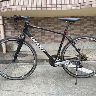 自転車 GIANT ESCAPE RX 3 ブラック 3×9 シマノ27段