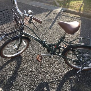超美品アサヒサイクル OCF206 [折りたたみ自転車 アスタリスク206 20型 