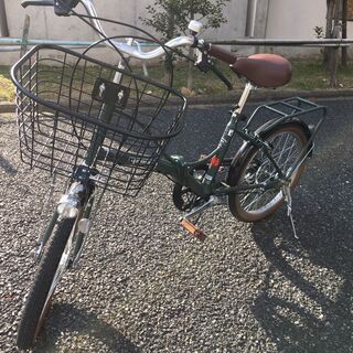超美品アサヒサイクル OCF206 [折りたたみ自転車 アスタリスク206 20型 