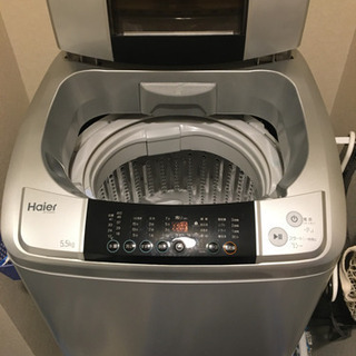 【ネット決済】洗濯機　ハイアール全自動電気洗濯機JW-KD55A