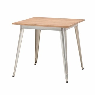 【ネット決済】ダイニングテーブルセット　無垢テーブル　椅子2脚　...