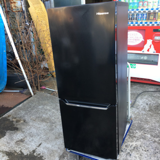 ハイセンス　2ドア冷凍冷蔵庫　150L HR-D15CB ※2018年製