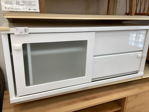 【取りに来れる方限定】ホワイトのテレビボードが入荷致しました！！！！ 5423円