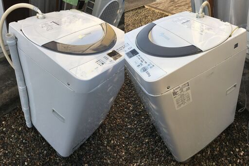 シャープ 洗濯機 ES-GE55N-S 5.5kg 穴なし槽 Ag+イオンコート 除菌