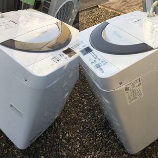 シャープ 洗濯機 ES-GE55N-S 5.5kg 穴なし槽 Ag+イオンコート 除菌