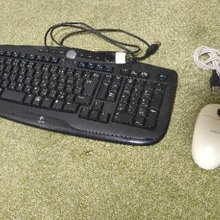富士通マウス＆ロジクールキーボード　USB接続
