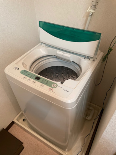 2017年製　4.5kg 洗濯機 風乾燥機能付き！
