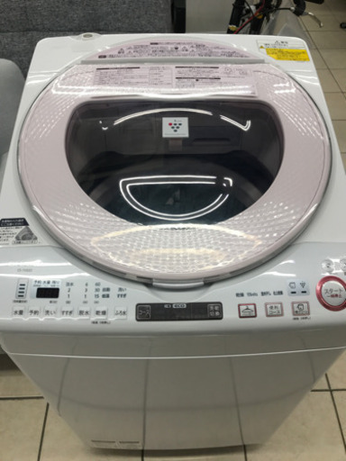 SHARP シャープ ES-TX850-P 2016年製 8kg 洗濯乾燥機