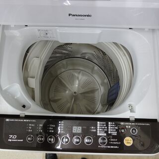 Panasonic/パナソニック 7kg 洗濯機 NA-F70PB3 2016年製