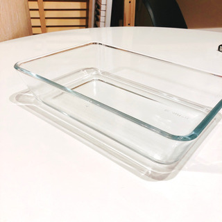 【ネット決済・配送可】IKEA 耐熱ガラス ミクスチュール オーブン皿
