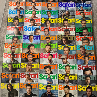 【ネット決済】Safari 雑誌 全60巻（2015〜2020）