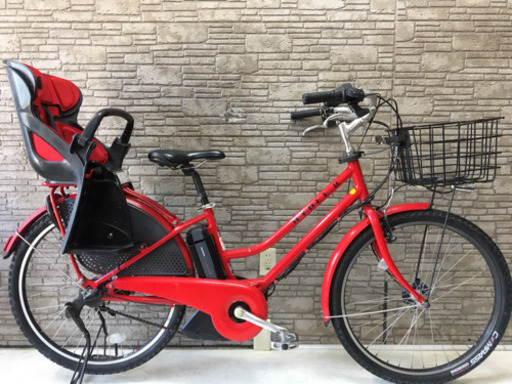 東京23区配達無料　新基準 BS ブリジストン HYDEE-B 6Ah リチウム 電動自転車 中古☆ハイディーB☆26インチBS