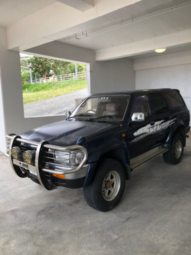 ハイラックスサーフ130後期ディーゼルターボ3000 ウェイク面 てだこ浦西のトヨタの中古車 ジモティー