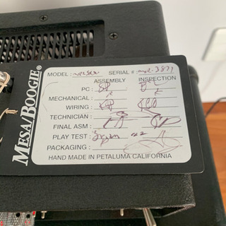 その他 使用頻度超少ない メサブギー ミニレクチファイヤー ミニレクチ 