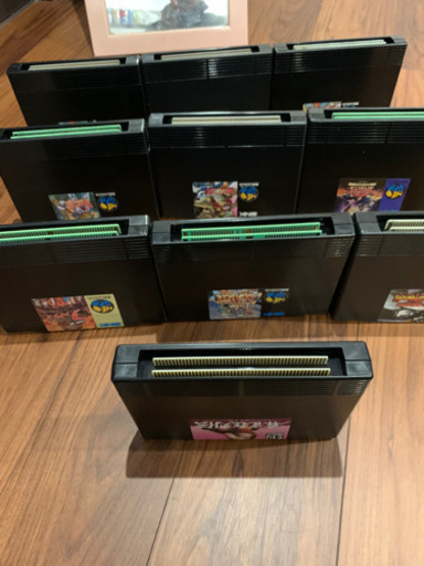 最終値下げ ネオジオ ROMカセット 10本セット 餓狼伝説 、餓狼伝説2