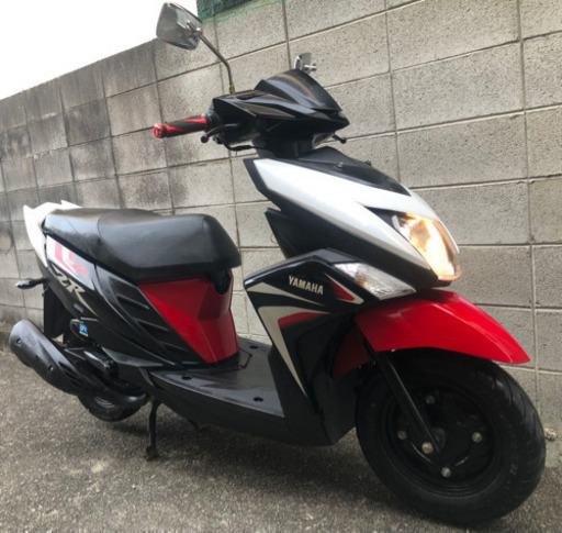 売れました！説明動画有り！ 注目されます。超稀少 YAMAHA シグナス RAY ZR 原付2種　ブルーコアエンジン リアタイヤ新品