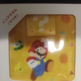 ハンドタオル　マリオ