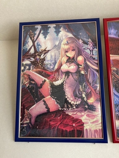 神撃のバハムート②　パズル完成品額付