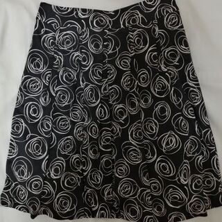 薔薇スカート(ブラック)