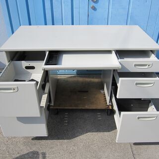 事務机 両袖デスク ライオン製 - オフィス用家具
