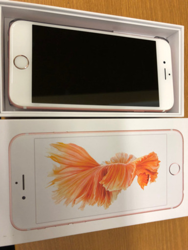 (値段再下がりました) iPhone6s 32GB ローズゴールド(超美品)