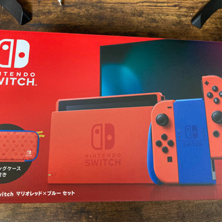 Nintendo Switch マリオレッド×ブルー セット 保証付　
