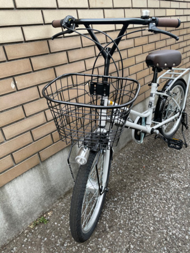 ミニベロ アサヒ ブライトデイ 20インチ グレー