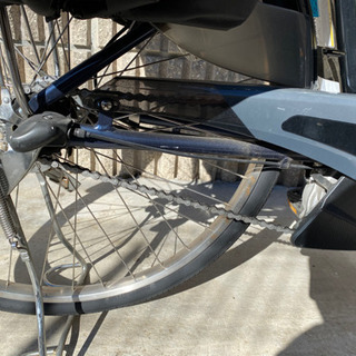 子供乗せ付き！ヤマハ電動自転車26インチ
